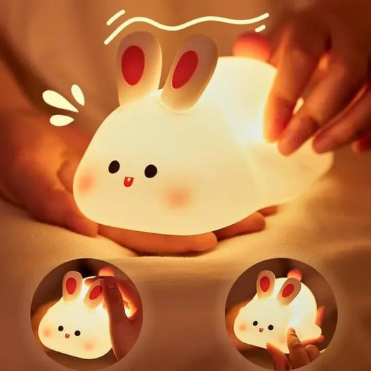 Silicone Rabbit Bunny LED Night Light