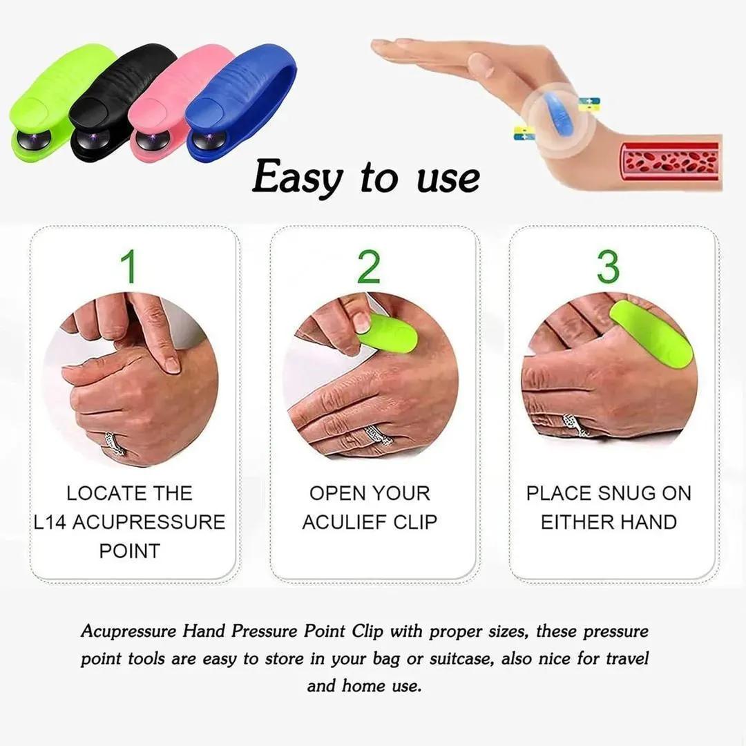 LI4 Acupressure Point Clip – Sugar Control & Stress Relief