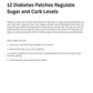 Diabetic Patch Carb Sugar Blocker 12 Pcs White