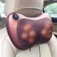 2 in 1 Electric Neck & Back Massage Pillow for Cars/Offices