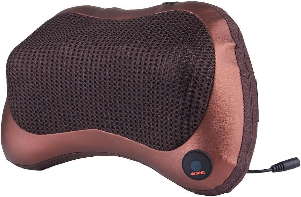 2 in 1 Electric Neck & Back Massage Pillow for Cars/Offices