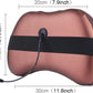 2 in 1 Electric Neck & Back Massage Pillow for Cars/Offices