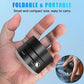 Magnetic Suction Phone Holder – Easy to Operate, Foldable & Adjustable for Car/Bathroom/Gym/Kitchen