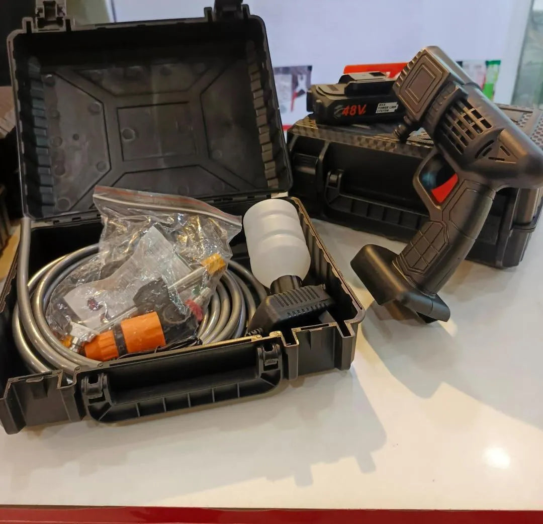 High-Pressure Washer Gun, With Single Battery