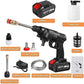 High-Pressure Washer Gun, With Single Battery