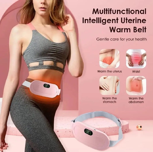 Portable Electric Period Cramp Heating Belt - 1 Pc for Wellness and Self-Care