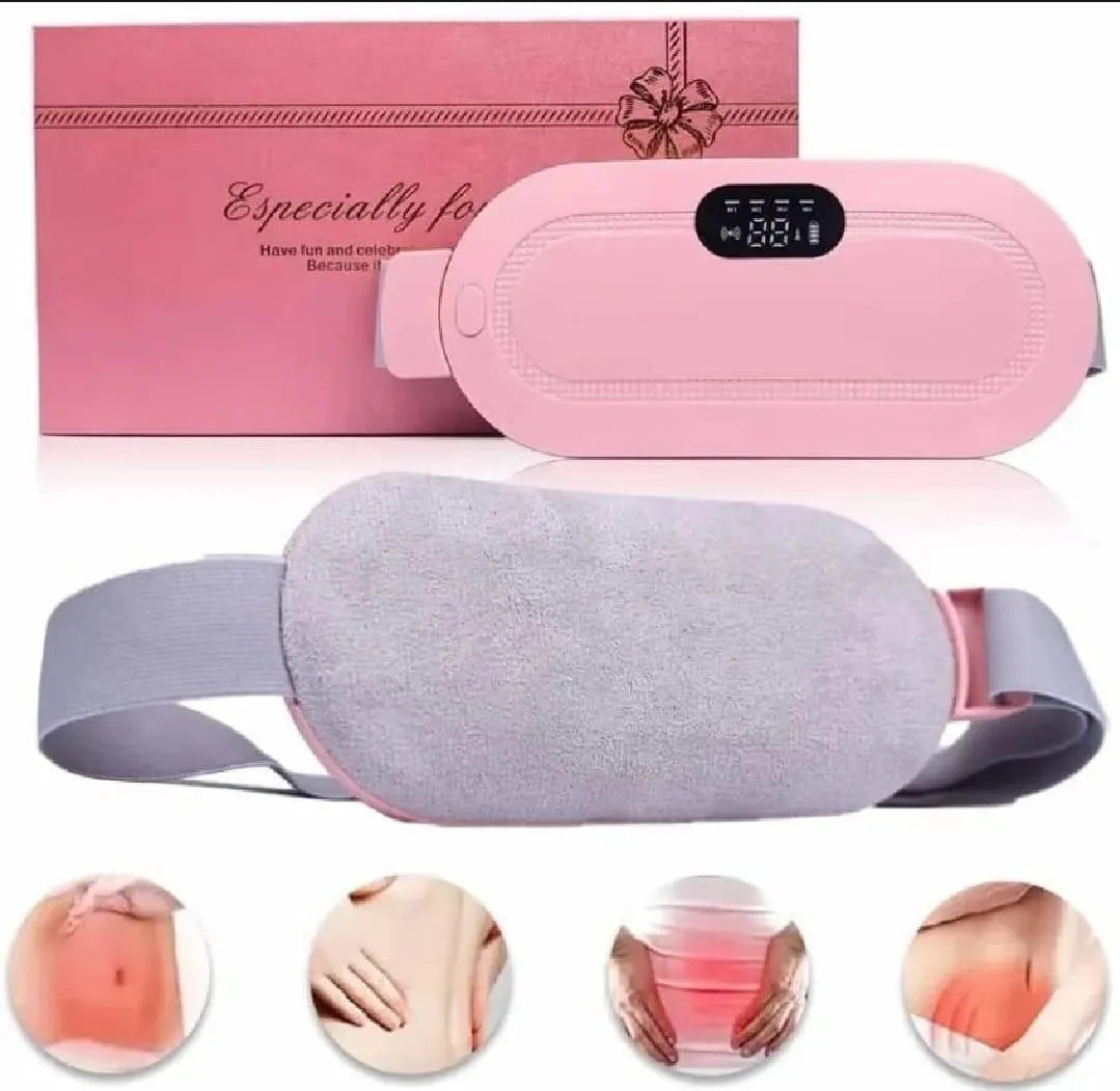 Portable Electric Period Cramp Heating Belt - 1 Pc for Wellness and Self-Care