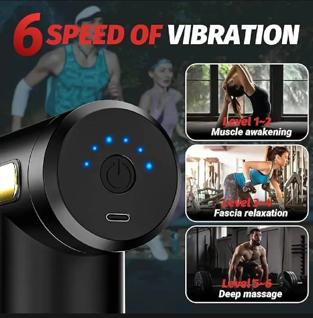 Portable Deep Tissue Massage Gun