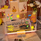 Acrylic LED Light-Up Writing Board Lamp - USB