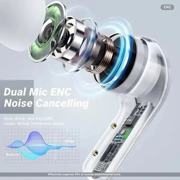 Air 39 Wireless Earbuds with Silicone Cover